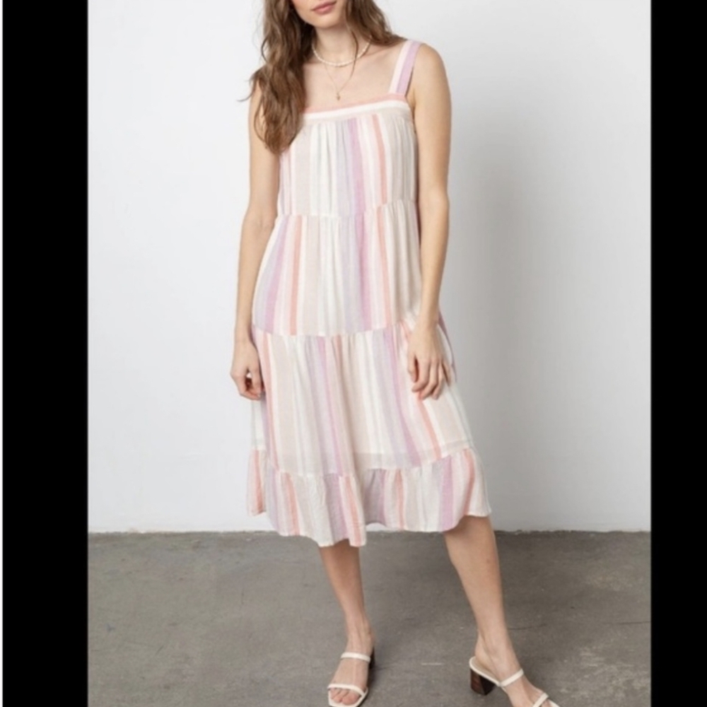 Rails Amaya Juliette Stripe Tiered Dress